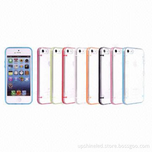 TPU case for iPhone, made of TPU and PC